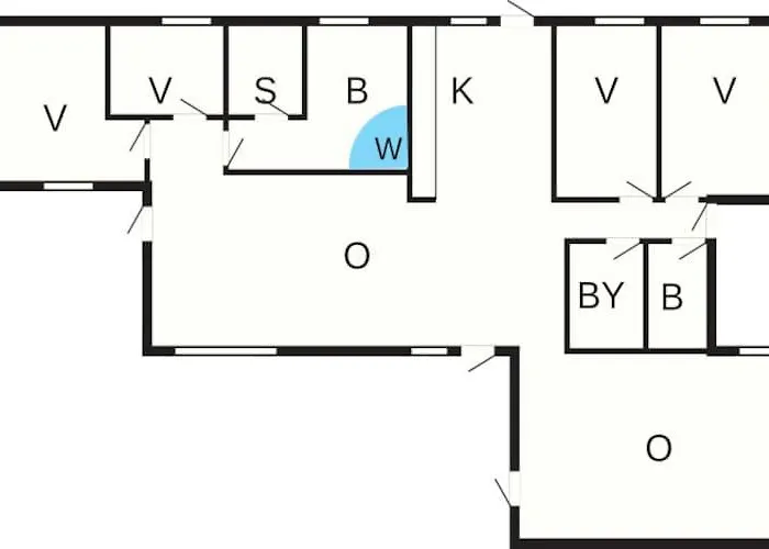 Prázdninový dům 8 Person In Glesborg